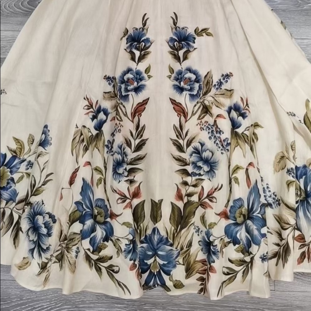 Zimmerman Aliane Belted Linen Maxi Dress - Picture 10 of 10